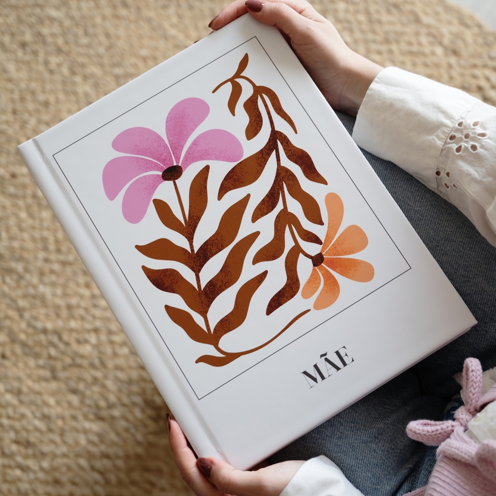 Álbum do Primeiro Ano do Bebé Rosa inspiração 6